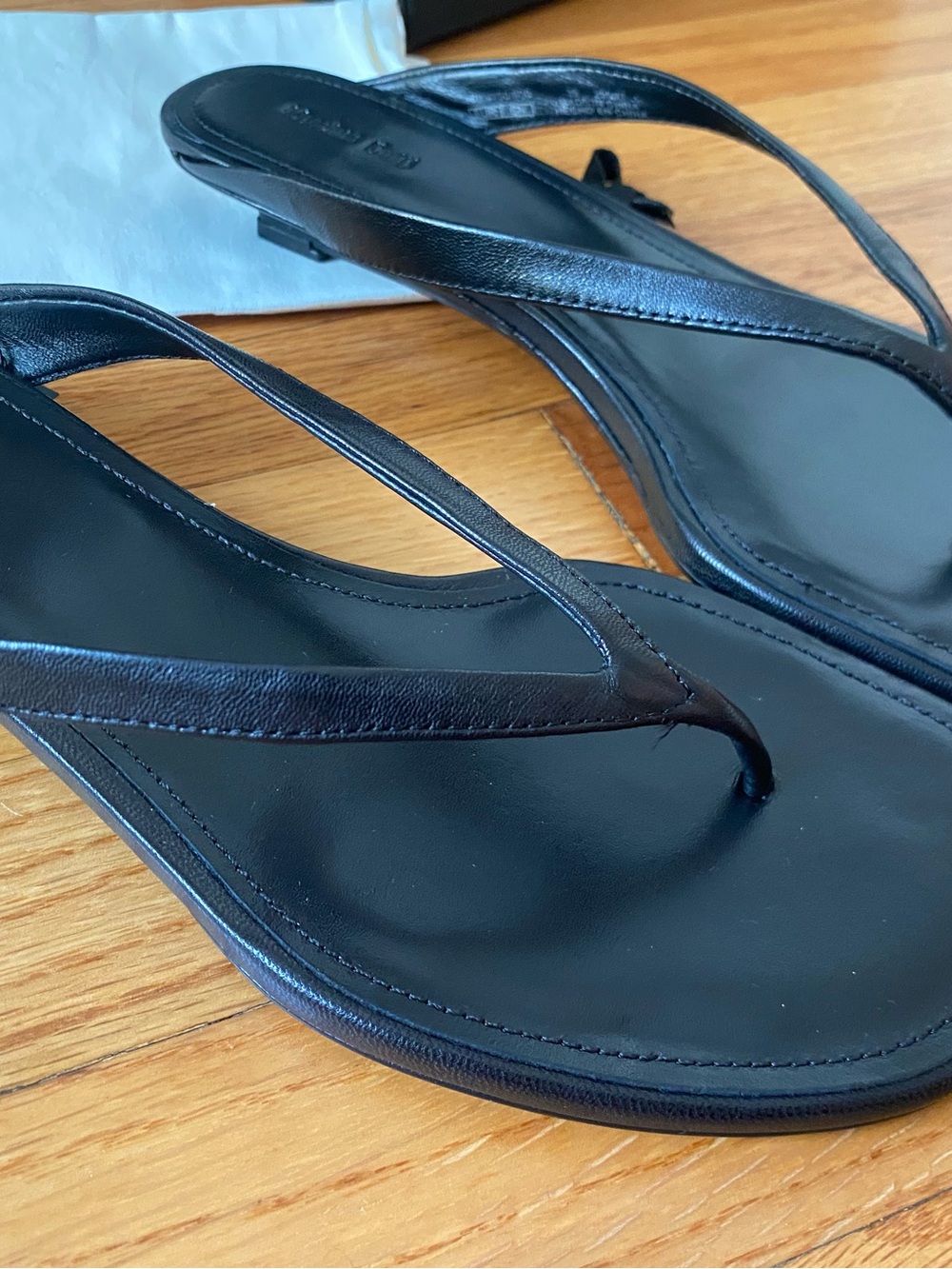 Massimo Dutti micro wedge sandals